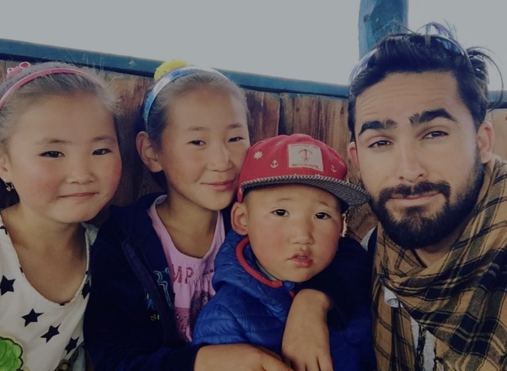 Ahmad Shah Mohibi Mohibi Foundation Ahmad Shah Mohibi In Mongolia helping kids